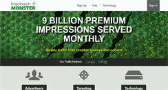 Desktop Screenshot of impressionmonster.com